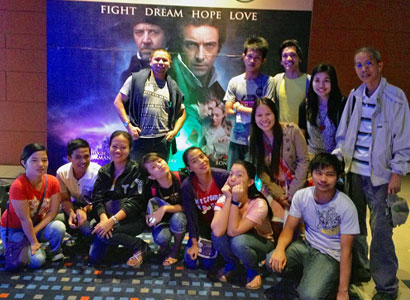 Les Miz viewing photo-op at Ayala Harbor Point in SBMA